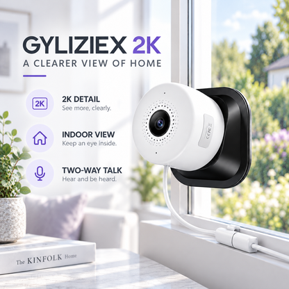 Gyliziex 2K Indoor Camera — A Clearer View of Home
