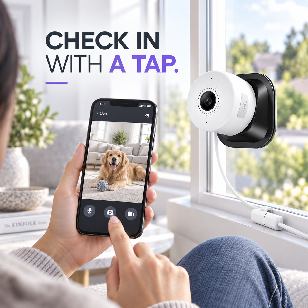 Gyliziex 2K Indoor Camera — A Clearer View of Home — Siero Trade