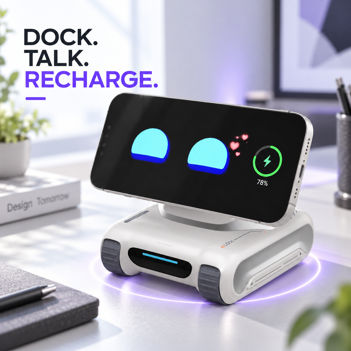 LOOI Robot — Give Your Smartphone a Place on Your Desk — Siero Trade gallery