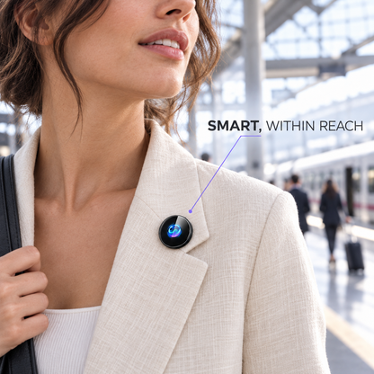 Saymi AI Smart Badge — A Personal Companion You Can Wear