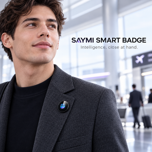 Saymi AI Smart Badge — A Personal Companion You Can Wear — product view 1