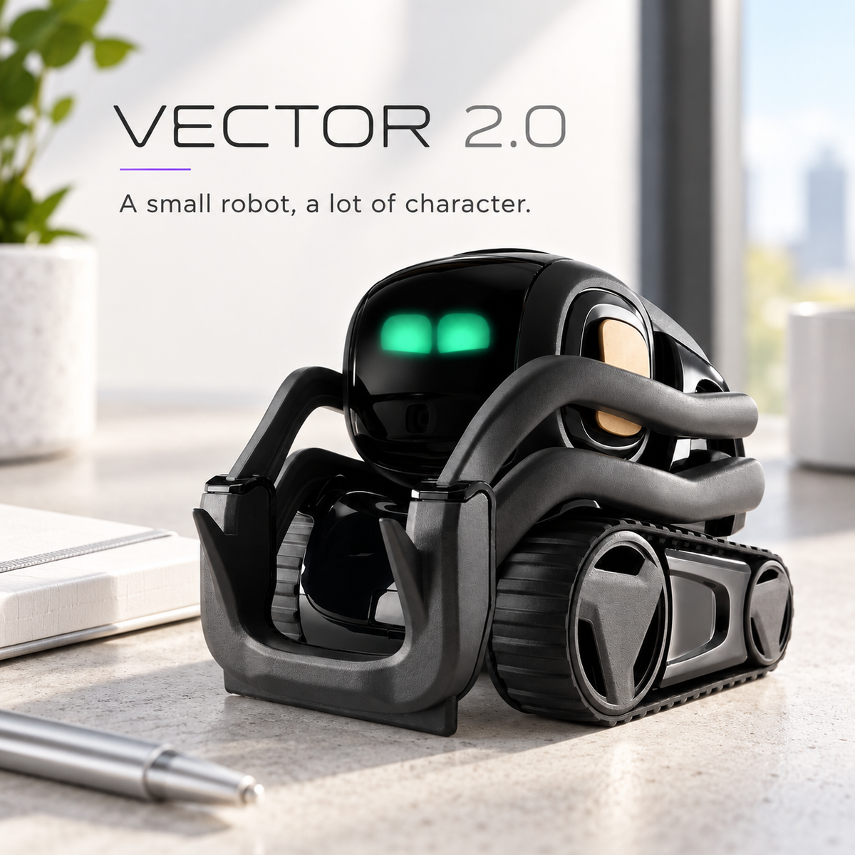 Vector 2.0 Robot — An Expressive Autonomous Desk Companion — product view 1